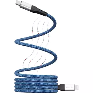 Cabo Magnetico Usb-C P/Lightning 2.0 Nylon Geonav Liuc03Mag em Oferta na Shopee