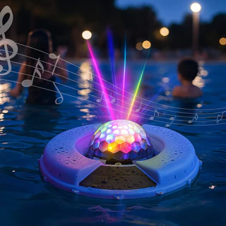 Caixa de Som Flutuante Bluetooth 180W RMS Hi-Fi RGB IPX7 Som 360 Graus Bateria em Oferta na Shopee