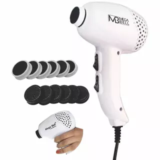 Pedicuro Mega Bell Profissional Lixa Elétrica + 12 Lixa em Oferta na Shopee