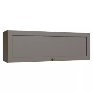 Armário Aéreo 100 cm 1 Porta Basculante Rustic/Cinza Vik Madesa em Oferta na Shopee