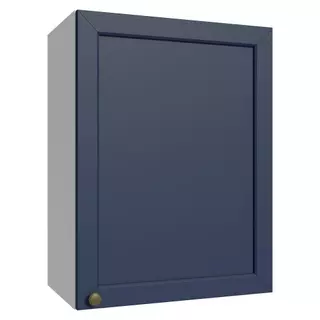 Armário Aéreo 50cm 1 Porta Branco/Azul Vik Madesa em Oferta na Shopee