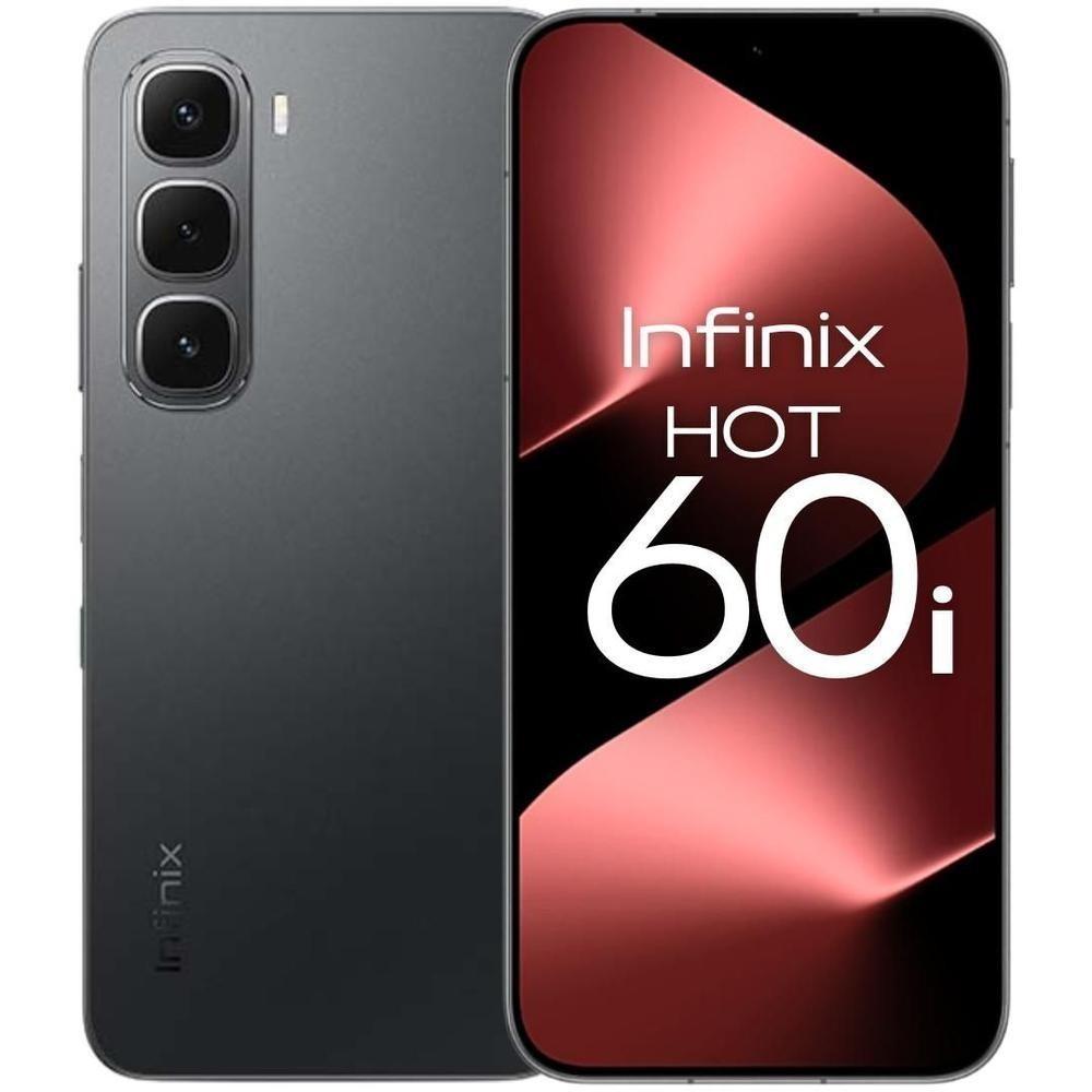 Celular Infinix HOT 60i – 256GB | 8GB RAM | 120Hz | 45W | Android 15 | Novo Lacrado com Garantia
