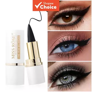 Creme Delineador Preto Fosco Cabeça Única Secagem Rápida Caneta Delineadora Durável à Prova d'Água Maquiagem em Oferta na Shopee