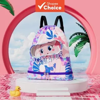 Saco De Natação Capa À Prova Dwaterproof Água Crianças Seco Molhado Separação Armazenamento Bagpack Esportes Portátil Do em Oferta na Shopee