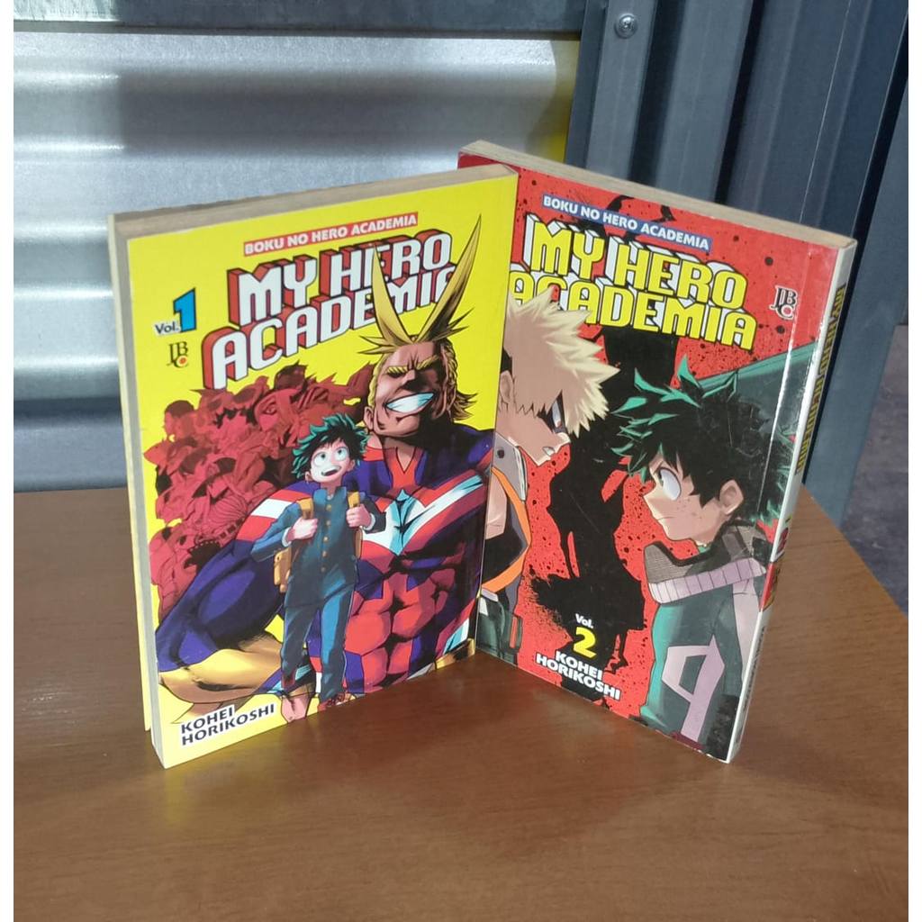 Manga My Hero Academia volume 1 e 2 Boku no Hero Kohei Horikoshi ...