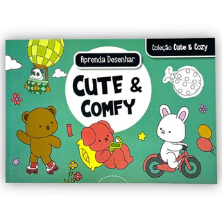 Livro Cute e Comfy Para Aprender a Desenhar Bobbie Goods Desenhos Fofos Para Crianças Capa Flexível em Oferta na Shopee