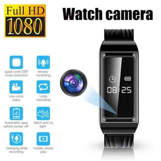 Mini Câmera Relógio Gravador De Vídeo Voz 1080P HD DV Pulseira Digital Profissional Ditafone Som Pequeno Micro Para Casa em Oferta na Shopee