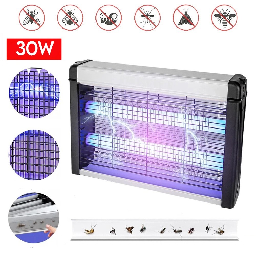 Mata Mosca Elétrico 30W 40CM Armadilha Mosquito Pernilongo Lâmpada UV 110V/220V