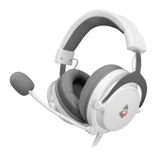 Headset Gamer Mancer Aura, Rainbow, Drivers 50mm, Branco, MCR-AUR-WH01 em Oferta na Shopee