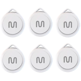 Kit 6 Rastreadores Bluetooth Multi MTag Branco - TAG01K4 em Oferta na Shopee