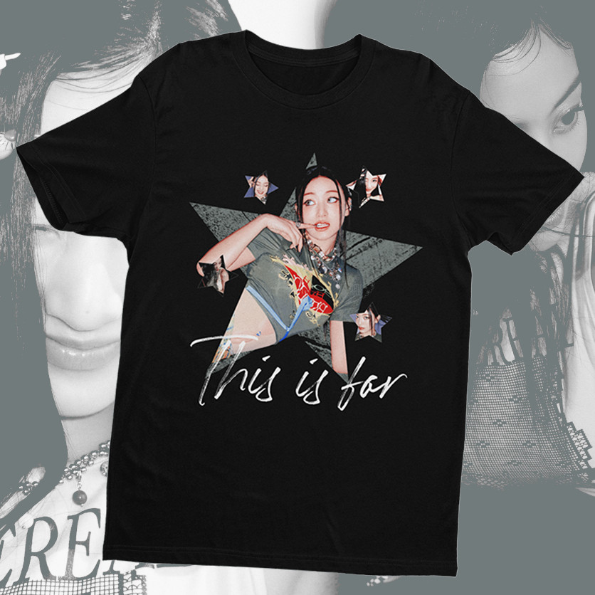 Camiseta TWICE Jihyo This is for - 100% ALGODÃO | Shopee Brasil