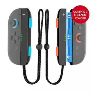  1 Par de Pulseiras de Pulso para Switch 2 Joycon – ACESSÓRIOS PARA CONTROLES NS 2 Joy Con