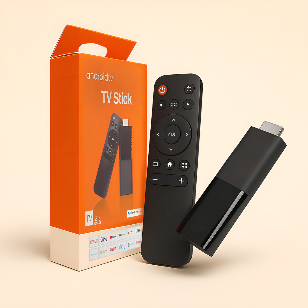 Tv Stick 4k Hdmi Wi-fi 16gb Android Tv Full Hd Smart Televisão Controle ...