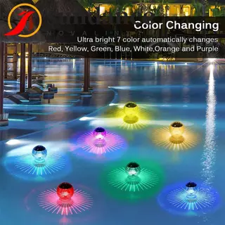 Luzes Flutuantes Para Piscina SUNDANCE , Lâmpada Solar À Prova D'água De Bola Subaquática LED Com Mudança De Cor Redonda