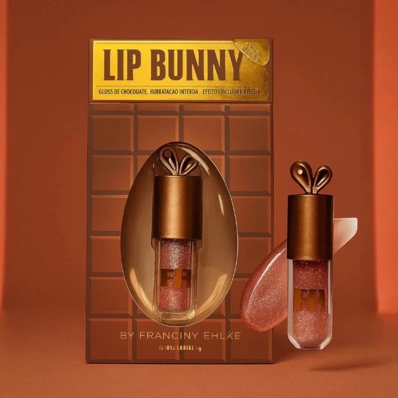 Kit Gloss Franciny Ehlke Lip Honey + Lip Bunny + brinde Hidratação e ...