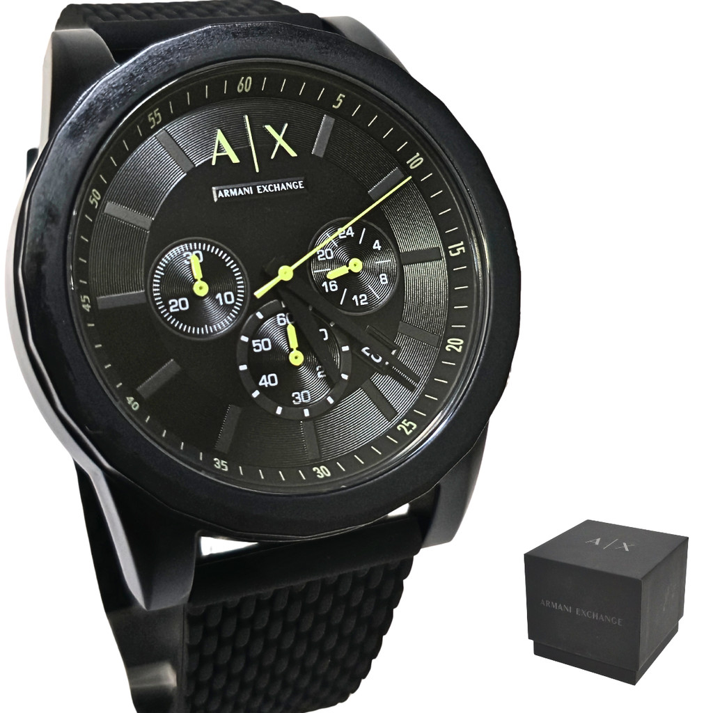 Relógio Armani Masculino Analógico Cronógrafo Preto AX1344B1 P1PX