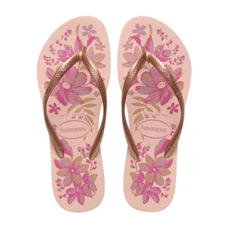 Havaianas Slim Organic Rosa/Dourado em Oferta na Shopee