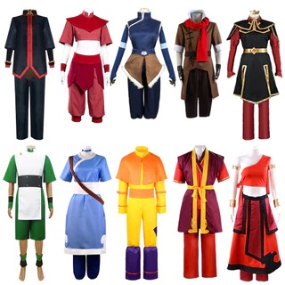Avatar O Último Mestre Do Arcos Roupas Zuko Katara Cosplay Trajes De Palco De Halloween