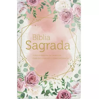 Bíblia Sagrada | ARC | Letra Gigante | Dicionário Bíblico e Concordância | Capa Blush em Oferta na Shopee
