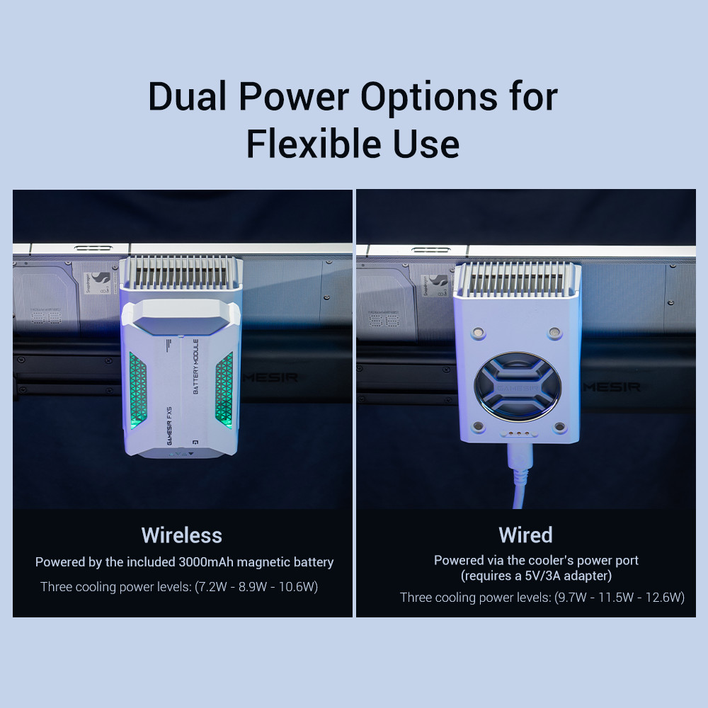 GameSir FX5 Lite Controlador De Telefone Com Fio Cooler Para Da