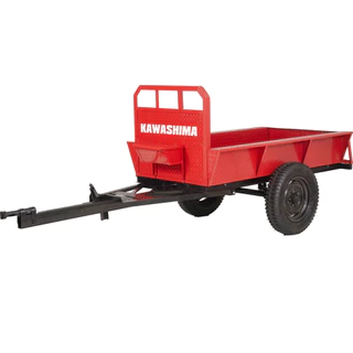 Carreta Agricola para Microtrator 12 a 18 HP Caçamba Basculante Freio Mecanico Modelo TC1500B em Oferta na Shopee