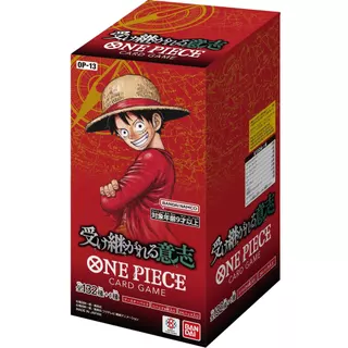 [Direto Do Japão] Jogo de Cartas BANDAI ONE PIECE Vontade Herdada [OP-13] (CAIXA) 24 Pacotes