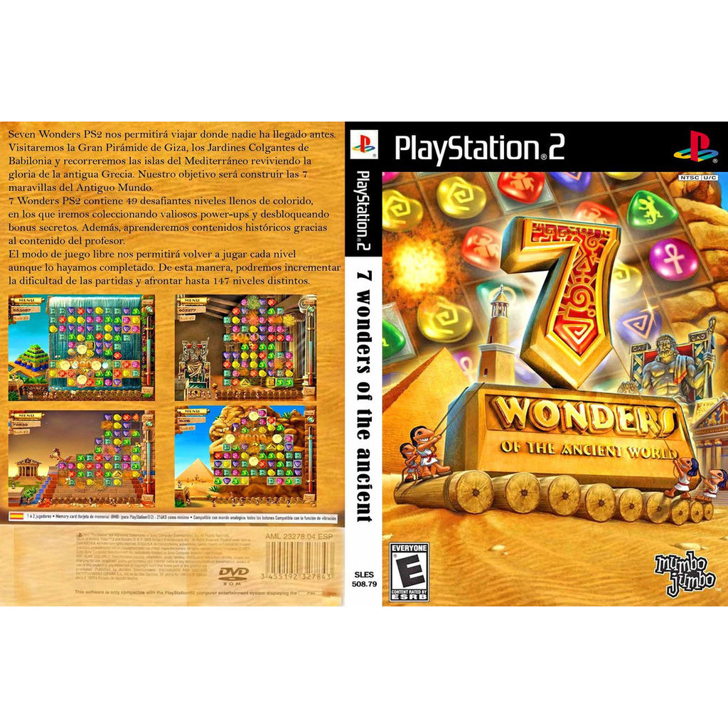 Jeu PS2 - 7 Wonders Of The Ancient World - Sony - PAL - Bon État