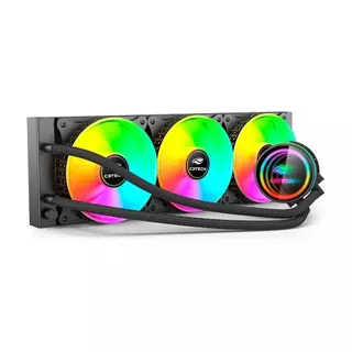 Water Cooler C3Tech 360mm FC-W360RGB Preto em Oferta na Shopee
