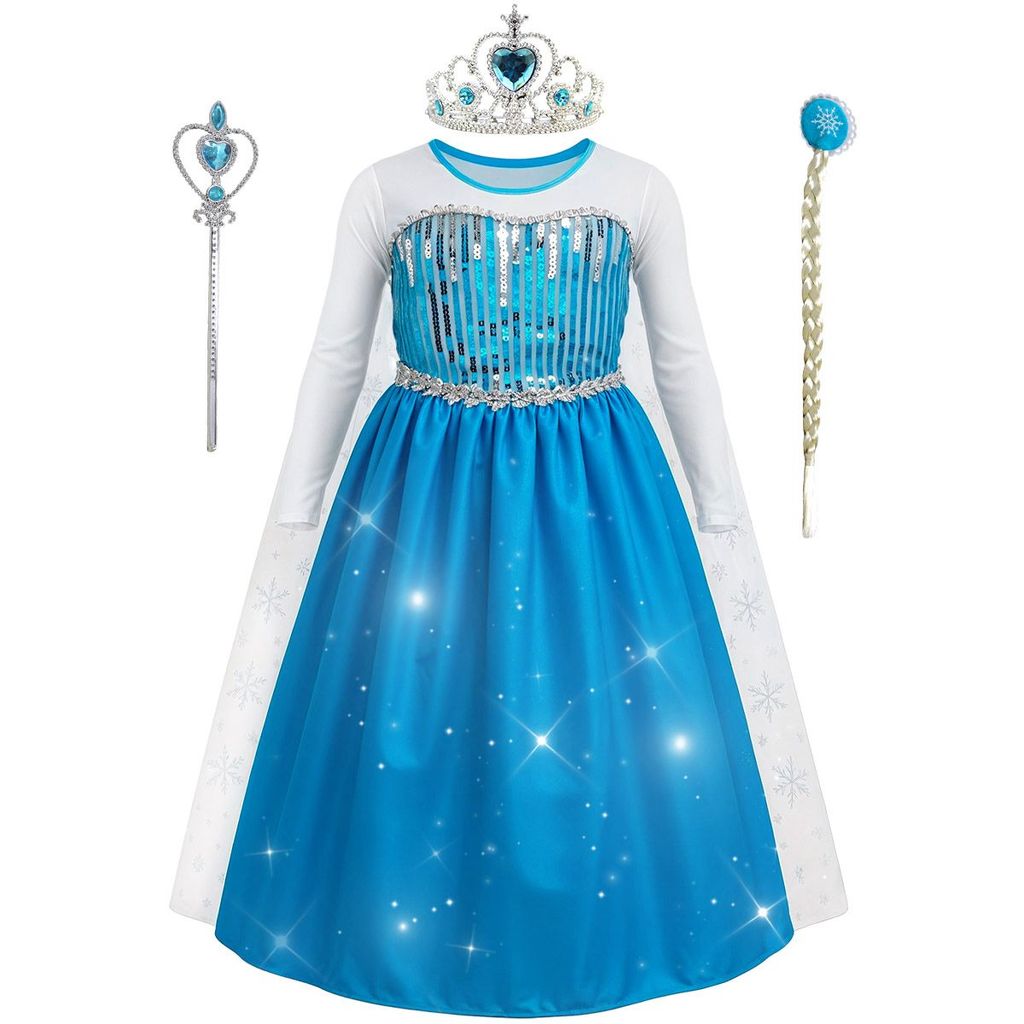 Fantasia Vestido de Princesa com Acessórios Party Dream Modelo C71191