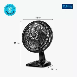 Ventilador 40Cm Mondial Turbo Nvt-40-8P-Nb 110V Preto em Oferta na Shopee