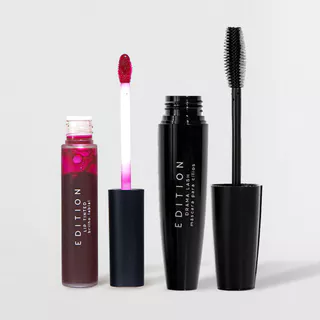 Kit Lip Tint + Máscara para Cílios Drama Lash Océane Edition (2 Produtos) em Oferta na Shopee