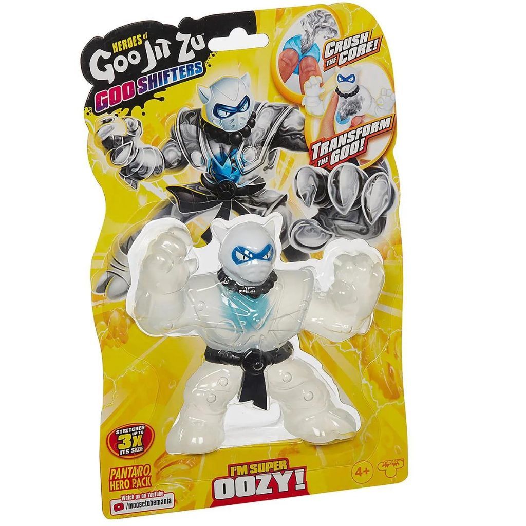 Boneco Elástico Goo Jit Zu Heróis Goo Shifters 13cm 3360 Sunny