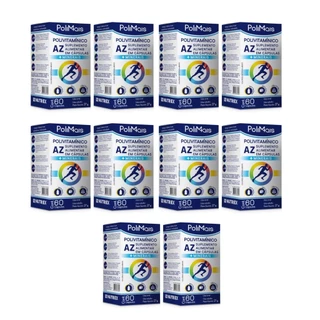 Kit 10x Polimais A-z Total 60 Capsulas (polivitaminíco)