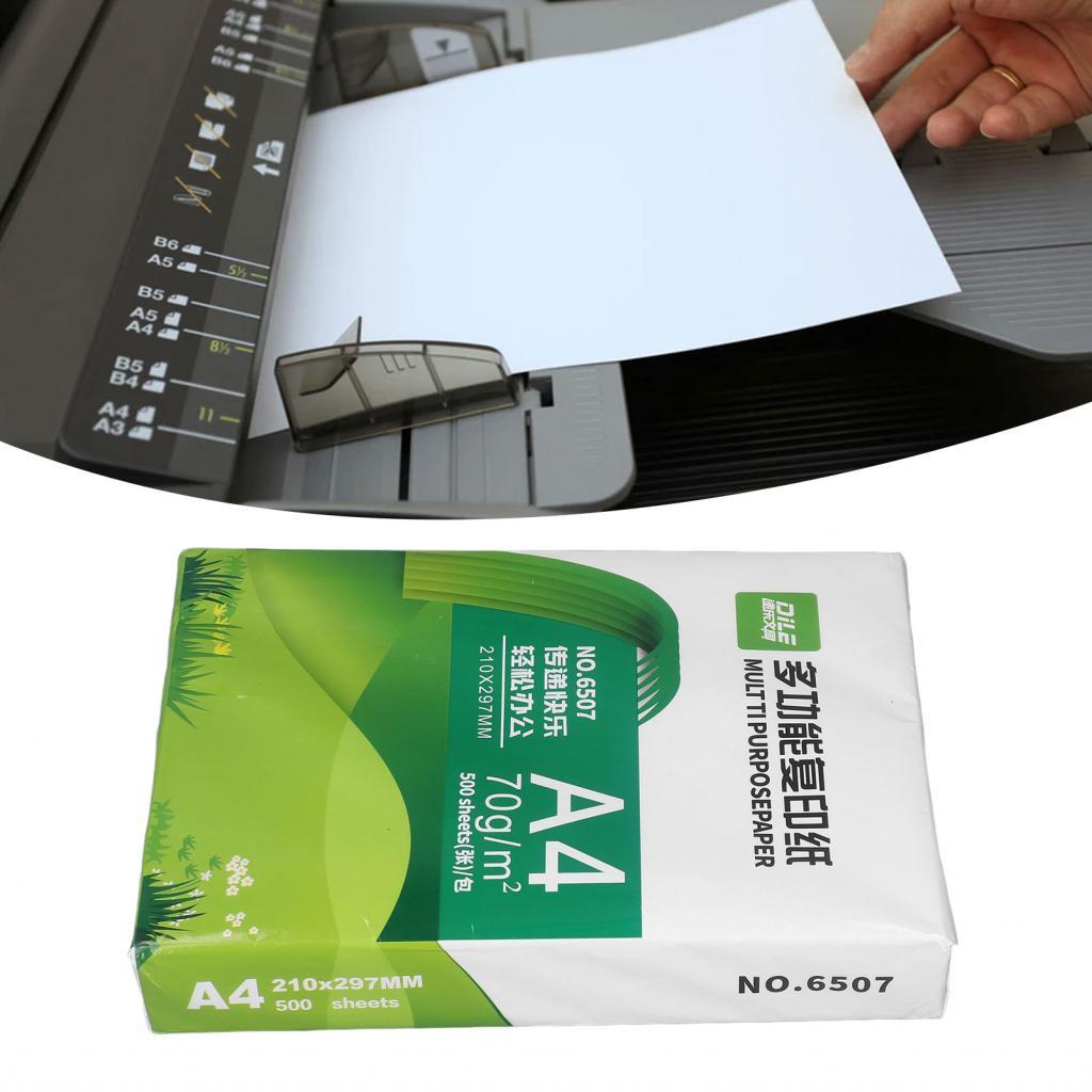 Papel de cópia A4 mais suave multiuso 500 folhas 70g polpa de madeira ...