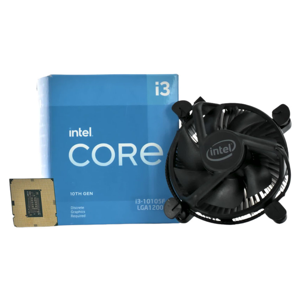 Processador Intel Core i3-10105F 10ª Geração 3.7GHz (4.4GHz Turbo