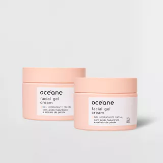 Kit Gel Hidratante Facial com Extrato de Pérola (2 Produtos) em Oferta na Shopee