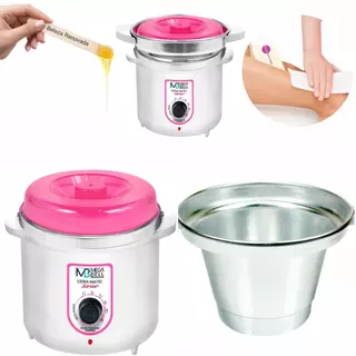 Aquecedor De Cera Panelinha Termocera Depilação + Refil 400G em Oferta na Shopee