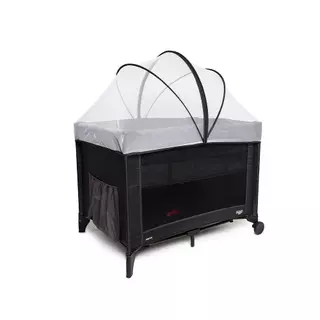 Berço Portátil Infantil Nanny Cinza - Cosco Kids em Oferta na Shopee