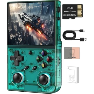 Console De Jogos Portátil Retrô RG35XX Pro , RG 35XXPro Com Suporte Para Saída De TV HDMI 5G WiFi Bluetooth 4.2 , Sistem em Oferta na Shopee