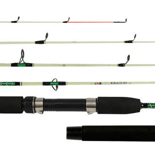 VARA DE PESCA PESCARIA ULTRA LIGHT PARA MOLINETE LUMIS KRATON 5'9" (1.80M) 6-12LB - 2 PARTES - REFORCADA em Oferta na Shopee