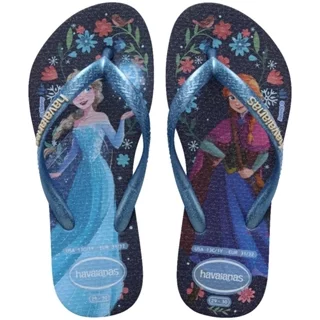 Havaianas Kids Slim Princess Azul/Azul Lavanda em Oferta na Shopee