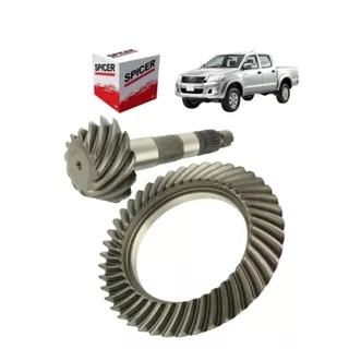 Coroa e Pinhão 12x43 Hilux 3.0 E.D 2005 até 2012 Spicer