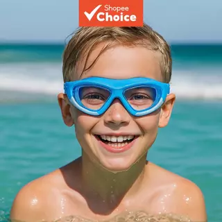 Óculos de natação infantil de alta definição para meninos e meninas de 3 a 12 anos, óculos de natação antiembaçantes, em Oferta na Shopee
