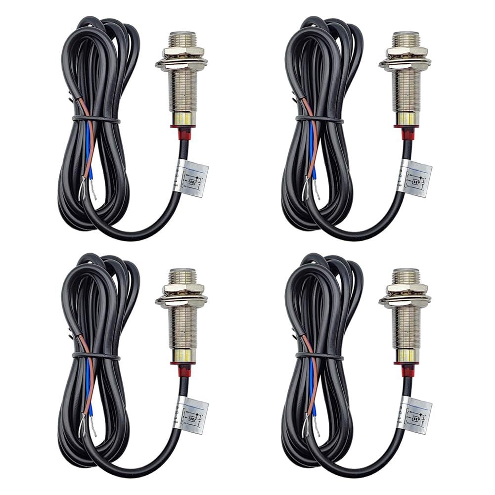 NJK-5002C Hall Effect Sensor M12 Proximity Switch NPN NO 3 Wires ...