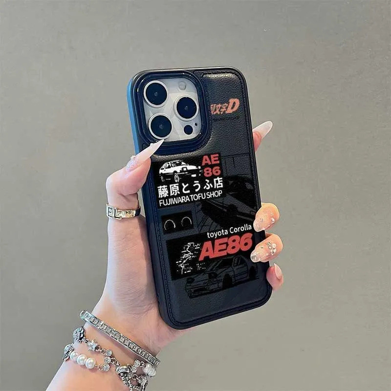 Capa de Anime de Corrida Moderna para iPhone 11 Pro Max 15 14 12 Pro 16 Pro Max 13 Pro 17 Pro Max 11 Pro 16 Pro 17 Pro 1
