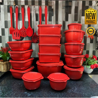 Kit 15 Potes conjunto Herméticos para Alimentos | Vários Tamanhos | Organização de Cozinha