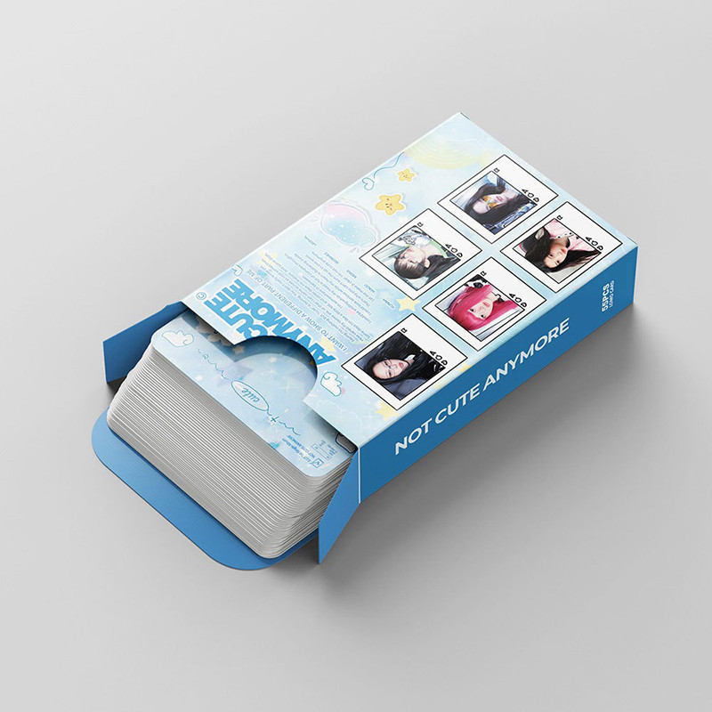 55pcs/box ILLIT Photocards NOT CUTE ANYMORE Álbum KPOP LOMO Cartão