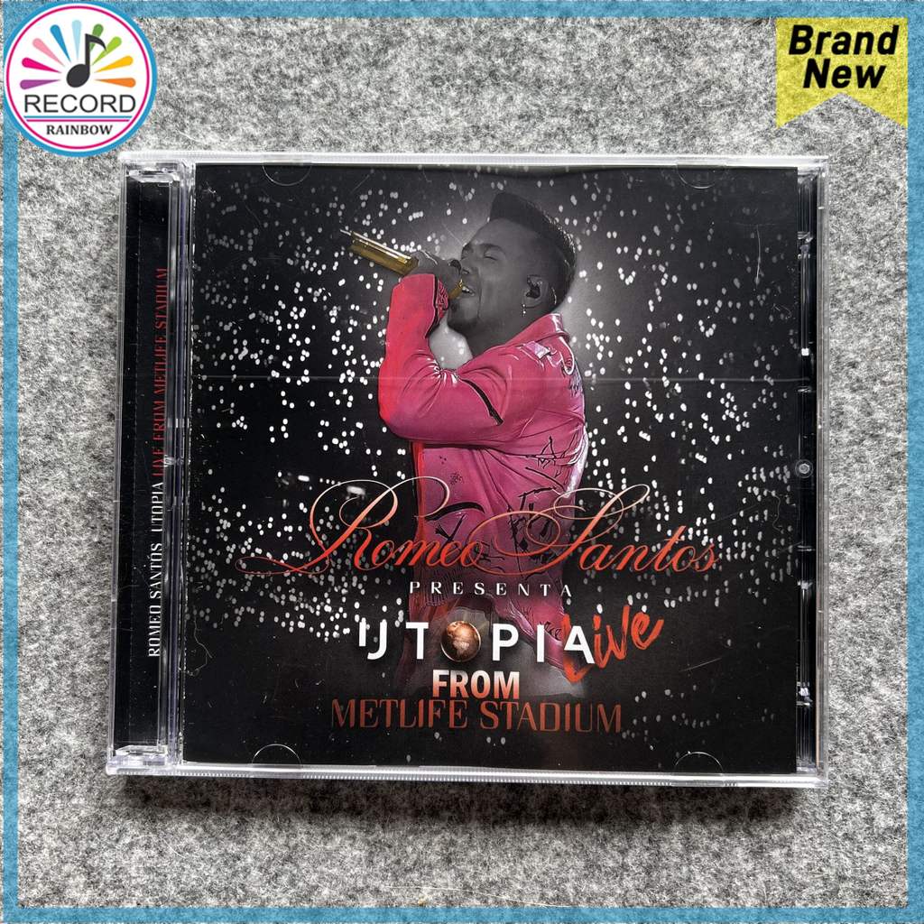 Romeo Santos Utopia Live From MetLife Stadium Original CD Album ...