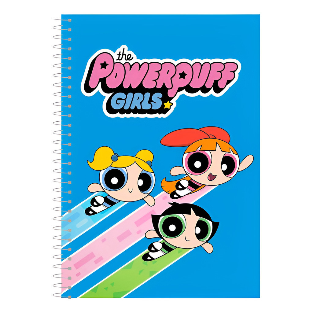 Caderno As Meninas Super Poderosas 1 Matéria 80 Folhas | Shopee Brasil
