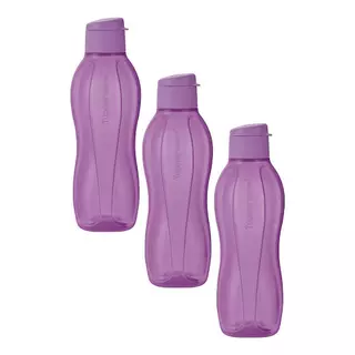 Kit 3 Garrafas de Água Tupperware Eco Amora Tupper 1L em Oferta na Shopee